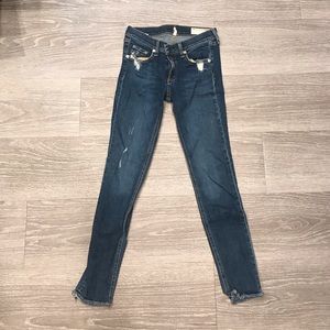 rag & bone dark skinny jeans